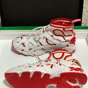 Asics Shoes Asics X Vivienne Westwood Gelmai Knit Mt White Red